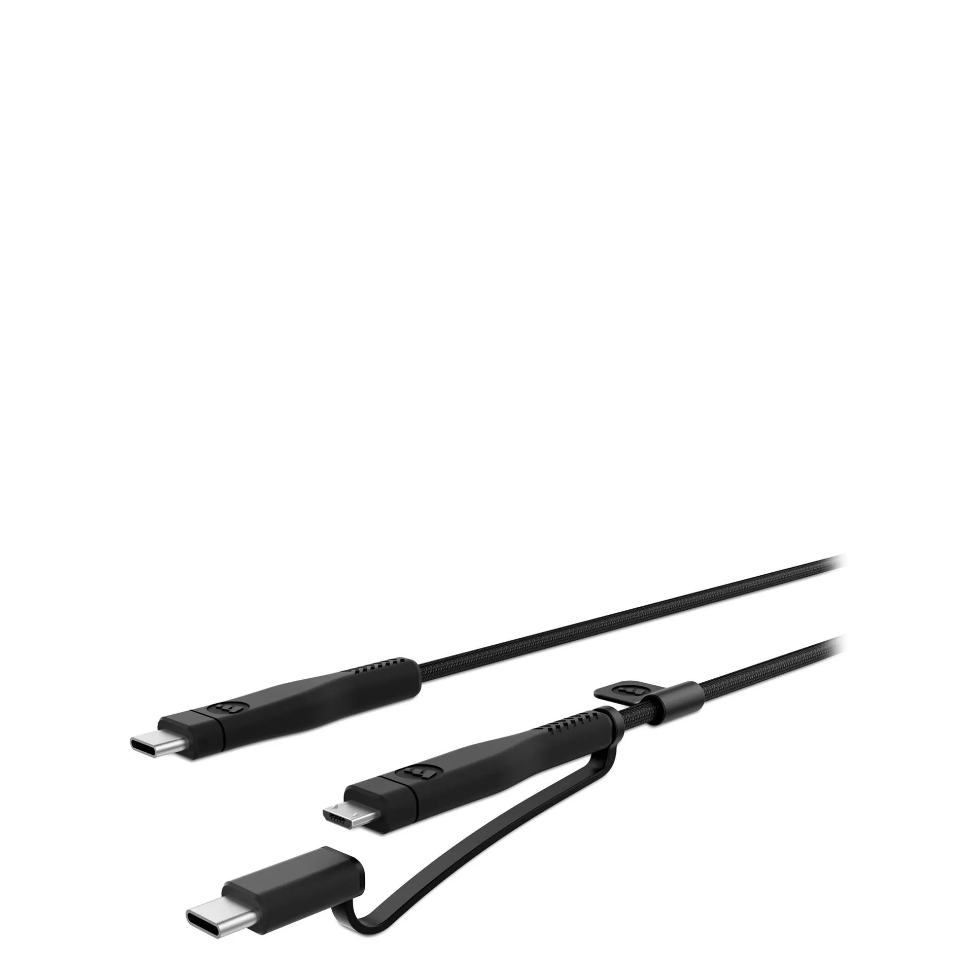 כבל USB - C to USB-C & MicroUSB